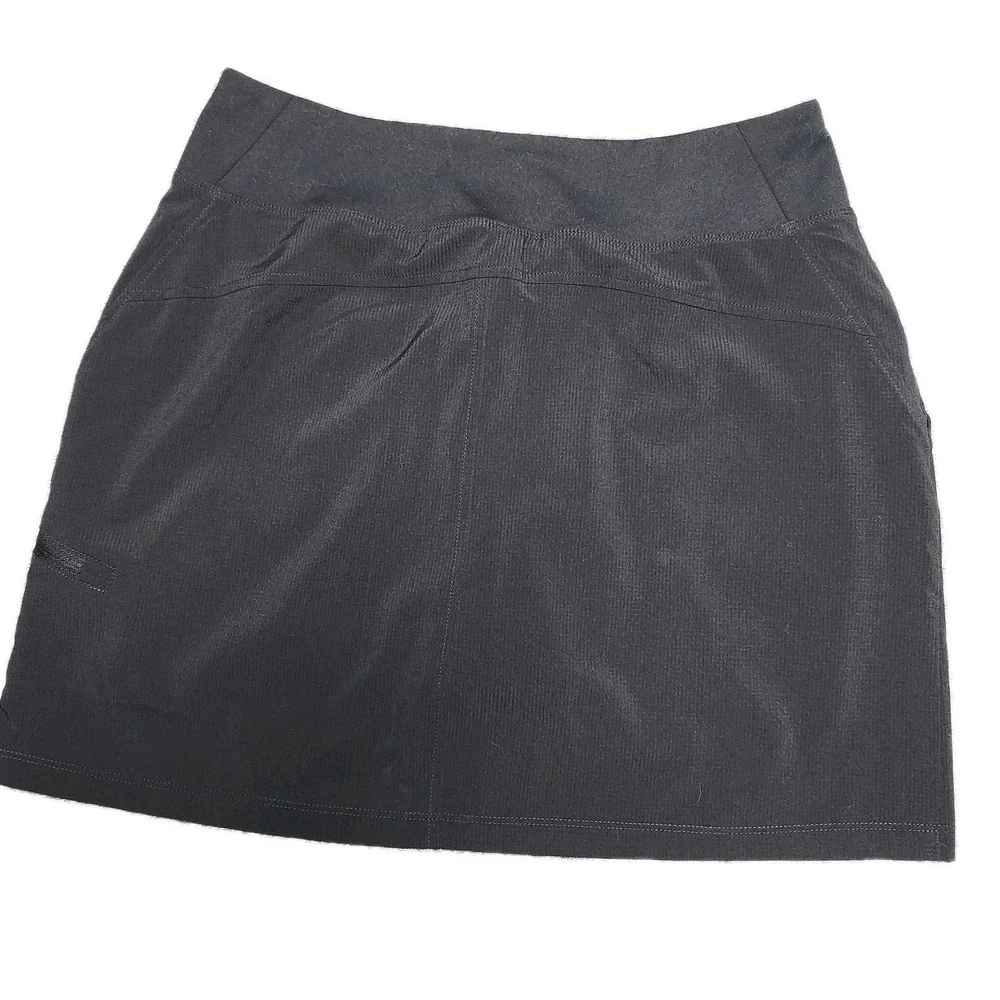 Orvis Black Performance Skort Womens S Golf Athletic Travel Stretch Skirt Shorts